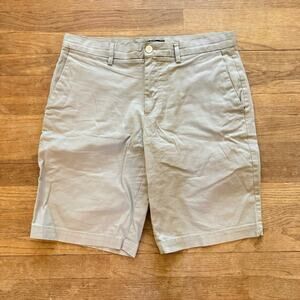 Banana Republic Emerson Short khaki tan casual golf shorts size 33
 b27